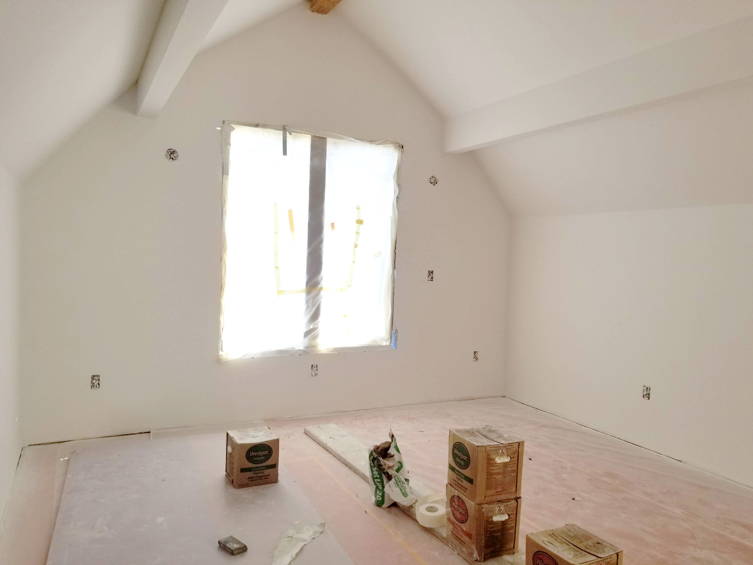 A Whole Lot of Drywall at Victorian By The Bay | Victorian By The Bay